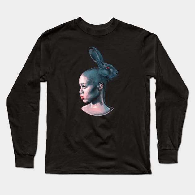 Black Girl Magic Trick Long Sleeve T-Shirt by GingeraleArthaus